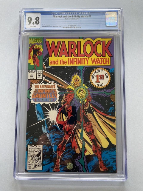 WARLOCK AND THE INFINITY WATCH #1 CGC 9.8 Jim Starlin NM/M Gauntlet Galactus
