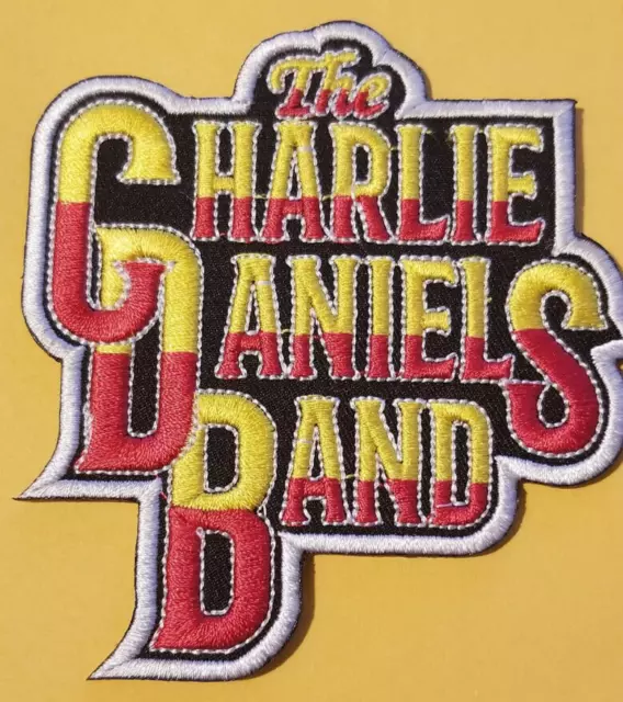 The Charlie Daniels Band Embroidered Patch approx  3.25x3.5"