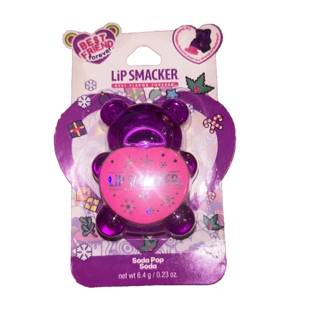 Lip Smackers BFF SUGAR BEAR LIP BALM-  Purple - Soda Pop