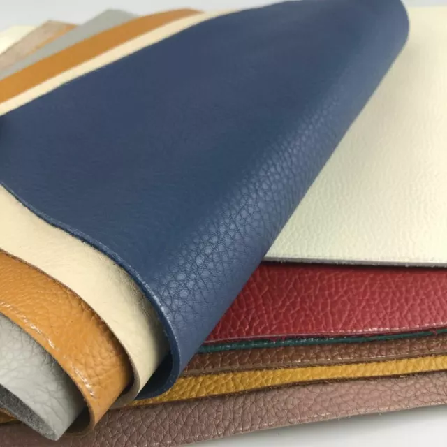 30X60CM Genuine Real Leather Fabric Hide Cut Scrap Upholstery DIY Soft Material