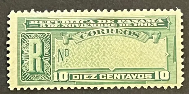 Travelstamps: 1903 Panama Revenue Stamp #F27 10c Mint MOGH