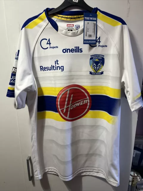 Warrington Wolves Home Shirt 2023 O’Neills Home Jersey Players Shirt RRP 75 Bnwt