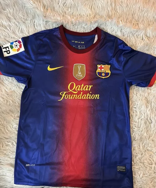 FC Barcelona 2012/2013 Nike Home Shirt Jersey Club World Cup Messi #10 All Sizes