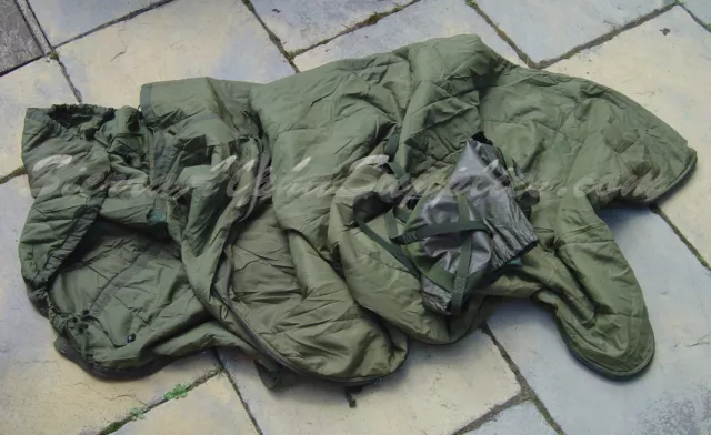 Uk Britannico Army Surplus G1 Sacco A Pelo Verde Caldo Leggero Giungla