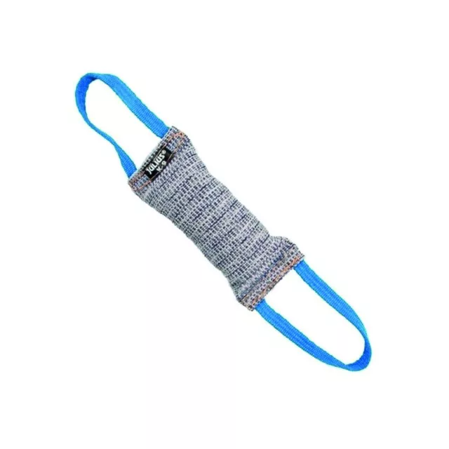 Julius K9 gioco addestramento cane Tug in nylon e cotone 25cm x 5,5cm 2 maniglie