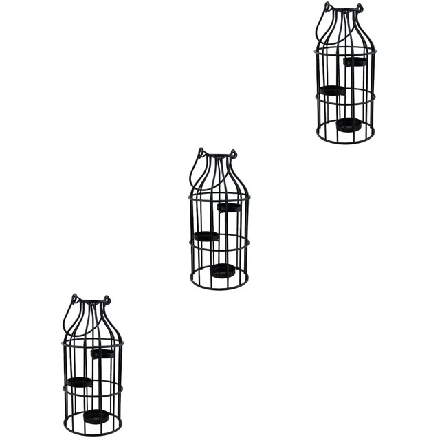 3 piezas Vela Aceite Quemador Aceite Plato Boda Vela Portador