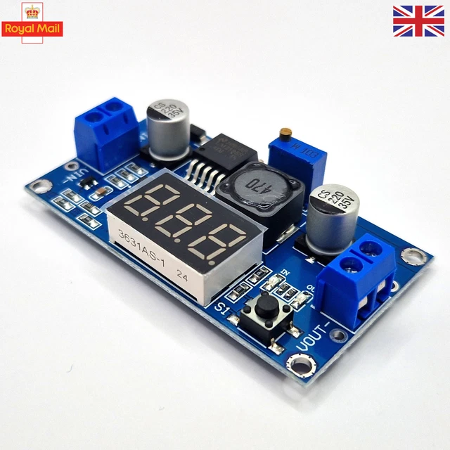 LM2596 DC-DC BUCK Converter Step Down Adjustable Power Module £3.99