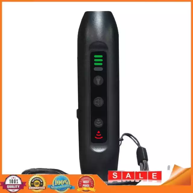 Ultrasonic Bark Deterrents with LED Flashlight Plastic Dog Training Pet Supplies