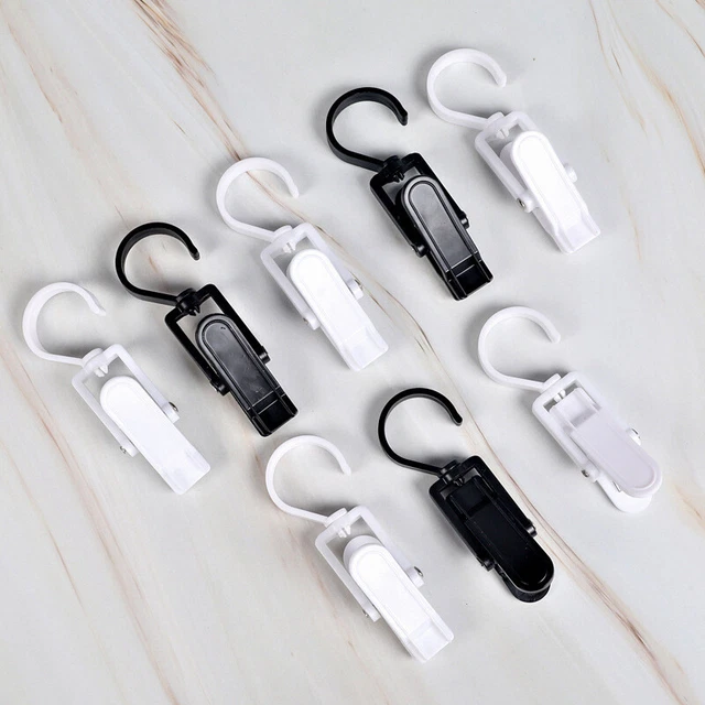 Cappello clipcurtain clip casa conservazione calze plastica gancio supporto portatile ~