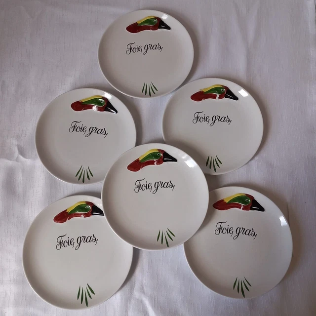 Assiettes Foie Gras
