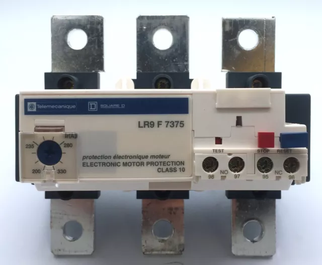 Telemecanique Schneider LR9F7375 Thermal Overload Relay 200-300A Class 10