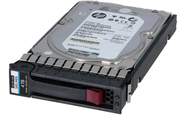 HP 4TB 7.2K 3.5" 6G SAS Hot-Swap HDD Midline Sc 695507-004, 693721-001