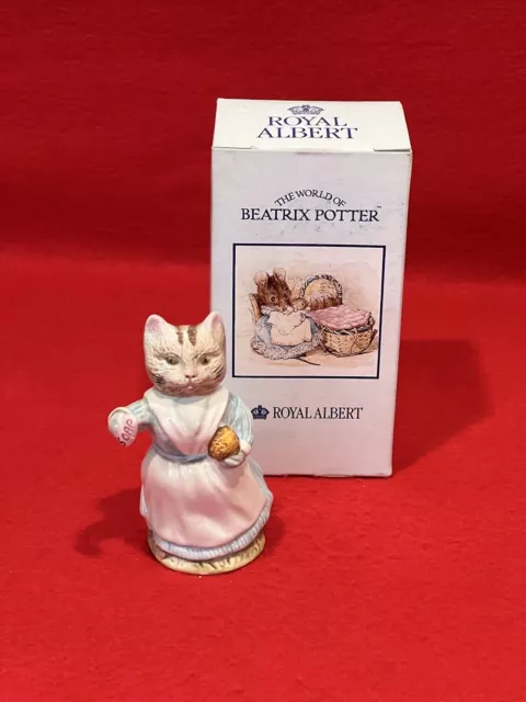 Beatrix Potter Figurine Royal Albert Tabitha Twitchit Cat Gift NEW