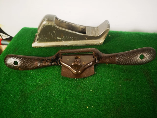 Vintage No 51 Spokeshave Plane Plus Stanley No 111 Block Plane