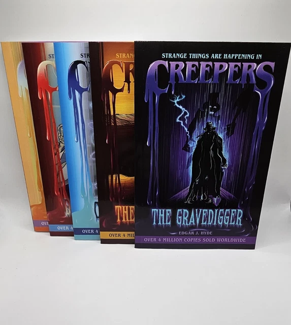 LOT DE LIVRES Strange Things Are Happening In Creepers 6 10 Par Edgar Lot de livres strange things are happening in creepers 6 10 par edgar