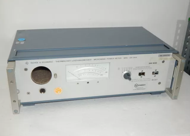 Rohde & Schwarz NRS BN 2414 Thermischer Leistungsmesser Microwave Power Meter