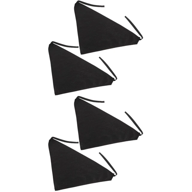 4 pcs Unisex Chef Caps Hair Caps Chef Turbans Cook Hats