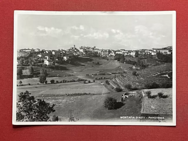 Cartolina - Montafia d'Asti - Panorama - 1950 ca.