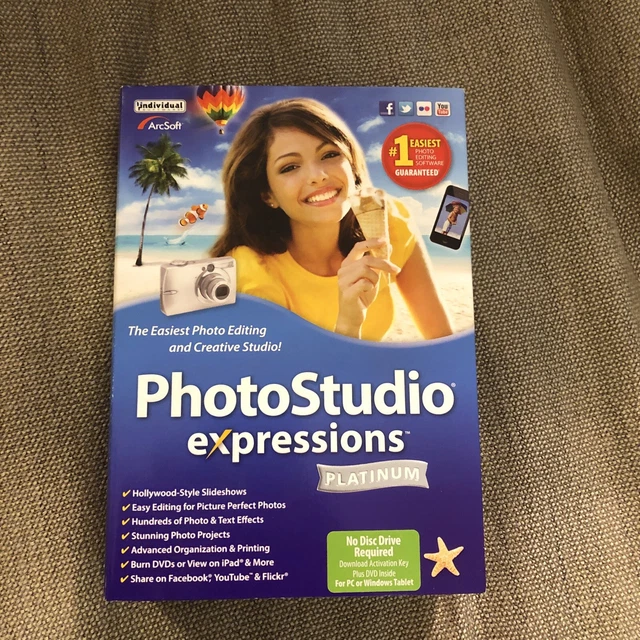 PhotoStudio Expressions Platinum - Digital Photo Editing V6 retail box