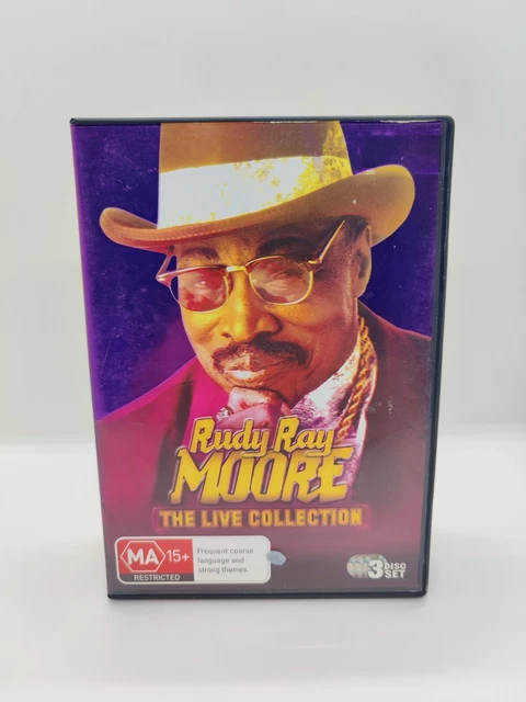 Rudy Ray Moore Live Collection | DVD Region 4 PAL Classic Film VGC Free Postage