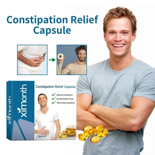 CONSTIPATION RELIEF CAPSULE, Constipation & Bloating Relief New V6 £1.