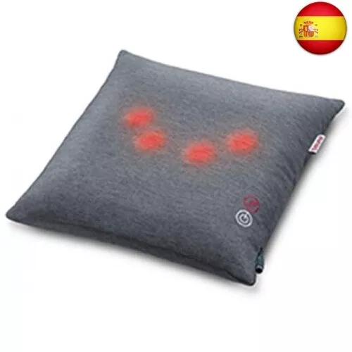 Beurer MG135 - Almohada de masaje Shiatsu con función luz y calor, para nuca,