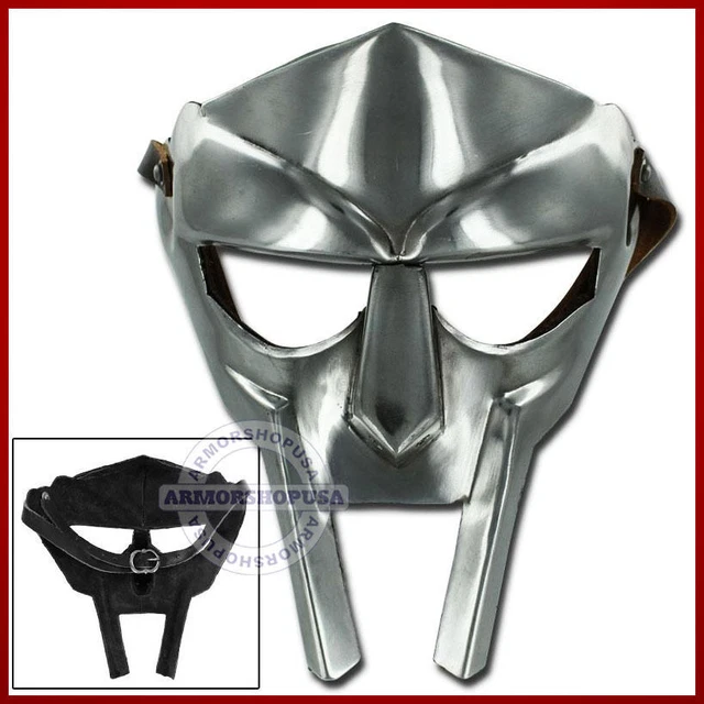 Super Gladiator face mask helmet Hand-Forged sca-larp-helmet-roman-armor-mf doom