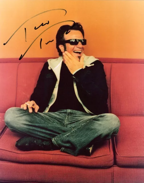 Tico Torres, Bon Jovi, signed 10x8 inch photo. COA. Proof.