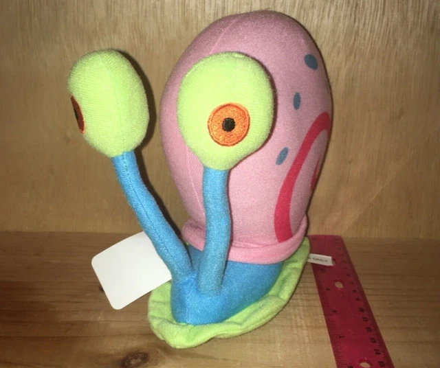 SpongeBob SquarePants Gary the Snail Plush TY Original Beanies Sample Baby RARE SpongeBob SquarePants Gary the Snail Plush TY Original Beanies Sample Baby RARE