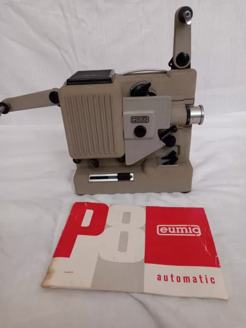 Vintage Eumig P8 Automatic 8Mm Cine Projector Fully Working - See Video