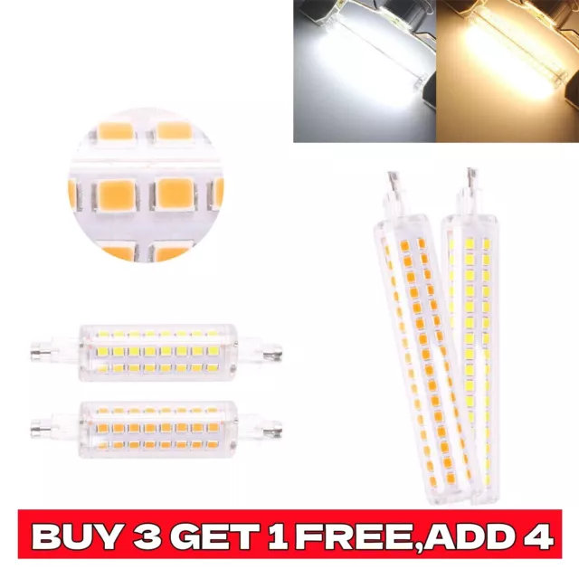 R7s COB LED Bulbs 78mm 118mm Replace Halogen Lamp 6W 12W 15W 18W 30W