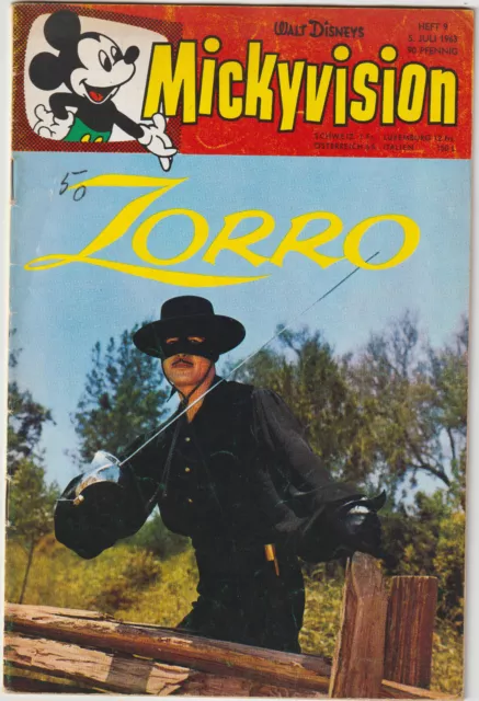 ✪ Mickyvision Nr.09/1963 Zorro, Ehapa 1963 | COMIC | WALT DISNEY | FERNSEHN | TV