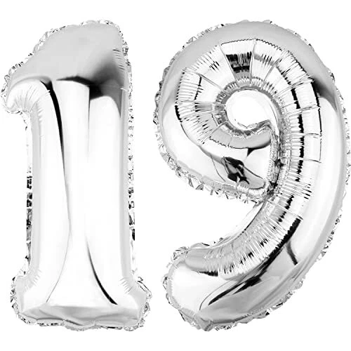 DekoRex 40" Gold Number Foil Balloon - Helium Or Air Fill, For Birthday, Anniversary Parties (Number 30) - View #6