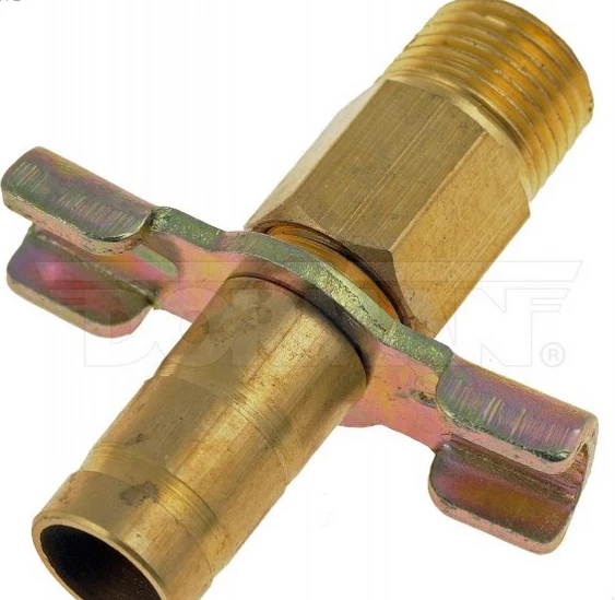 AIR COMPRESSOR TANK 1/8 Bsp Drain Plug Valve / Tap / Drain Cock With T