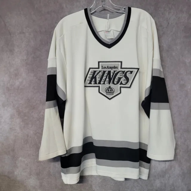 Vintage Los Angeles King Split CCM Maska Hockey Jersey Size XL 90s NHL