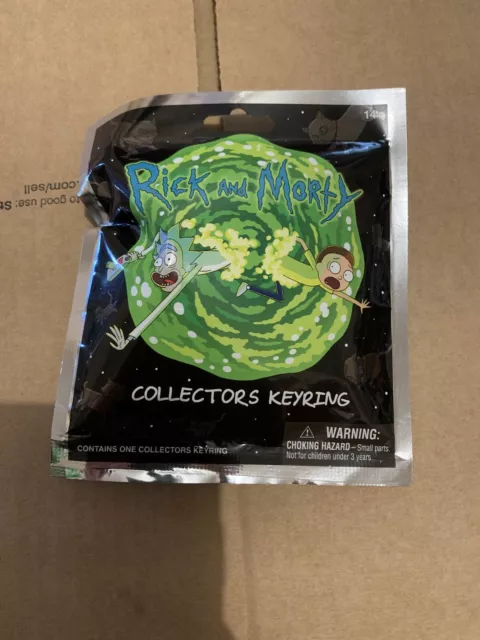 Rick and Morty Collectors Key Ring Series 1 pack [Brand New & Sealed]