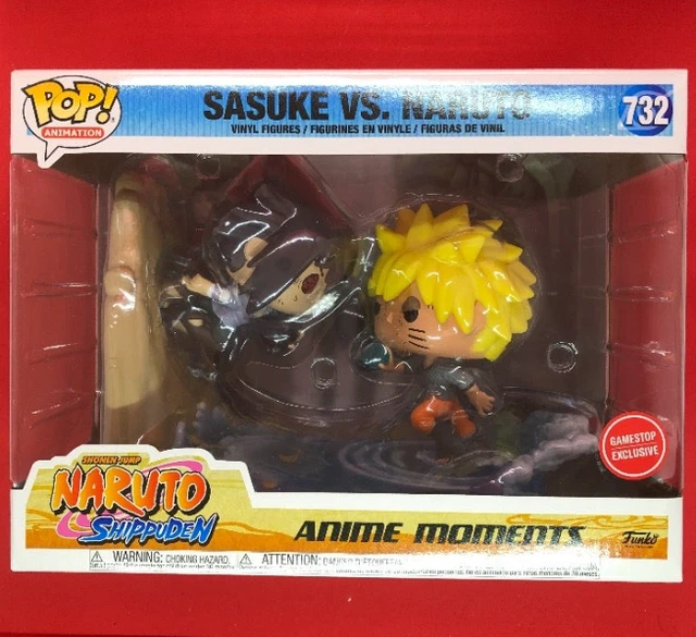 FUNKO POP NARUTO Shippuden Anime SASUKE VS NARUTO 732 GAMESTOP