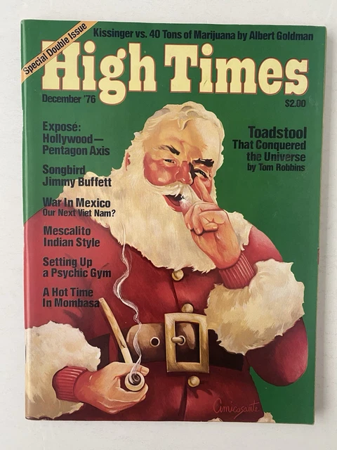HIGH TIMES 1976年12月号 HIGH TIMES MAGAZINE December 1976 - Kissinger vs. 40 Tons of