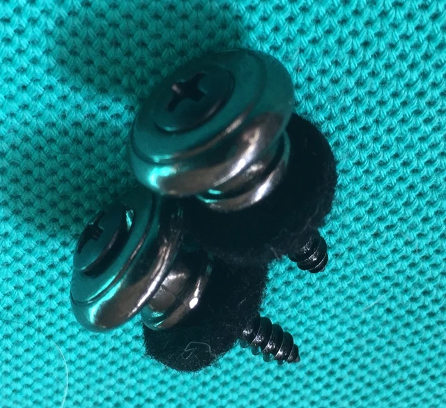 Laguna Electric Guitar Original Cosmo Black Chrome Strap Buttons