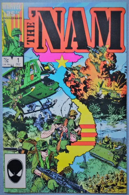 THE 'NAM Magazine Vol 1, No. 1, July 1988 reprint - A Marvel Magazine