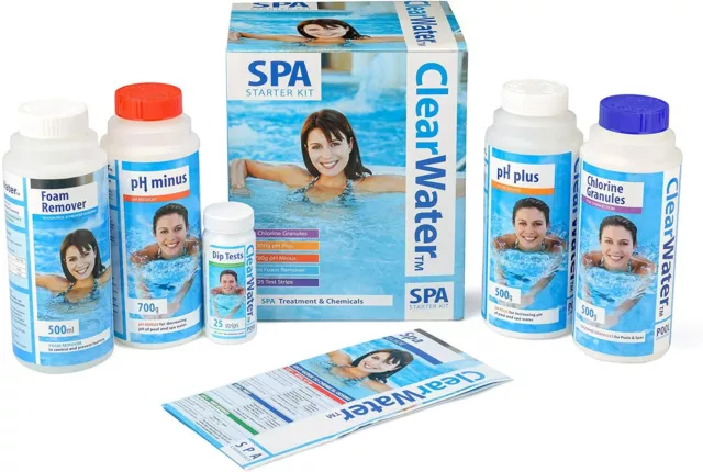Clearwater Chemical Chlorine Tablets Granules Pool Spa Hot Tub Algaecide Liquids 3