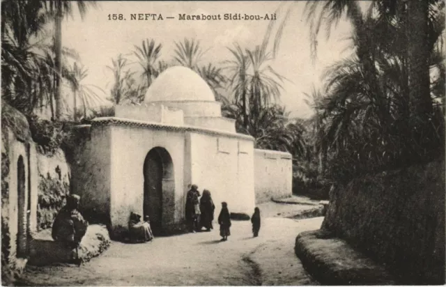 CPA AK TUNISIE NEFTA Marabout Sidi-bou-Ali (125165)