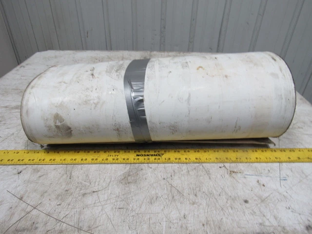 2 Ply Woven Back PVC Smooth Top Conveyor Belt 23-1/2"x52'-9"x0.0825"