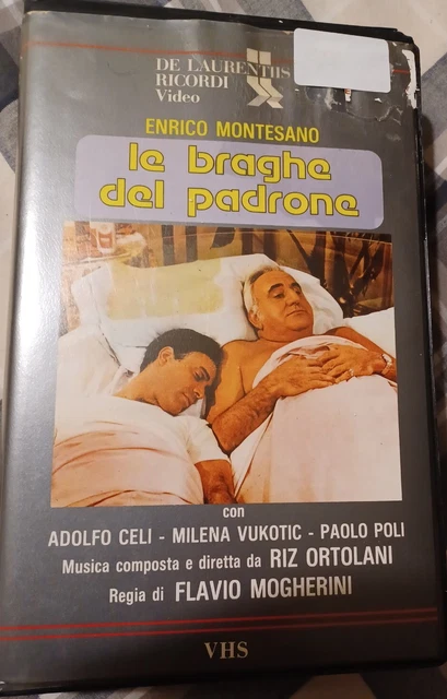 le-braghe-del-padrone-vhs-de-laurentiis-ricordi-video-rara-eur-30-99