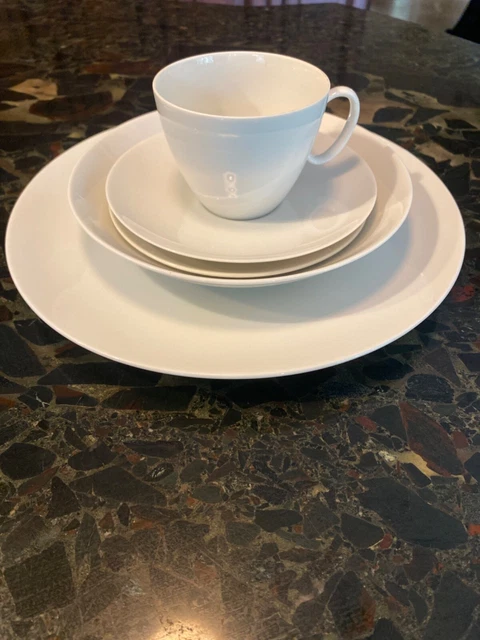 Rosenthal Continental China Rhythm 5 pc dinner, soup, bread, cup Raymond  Loewy