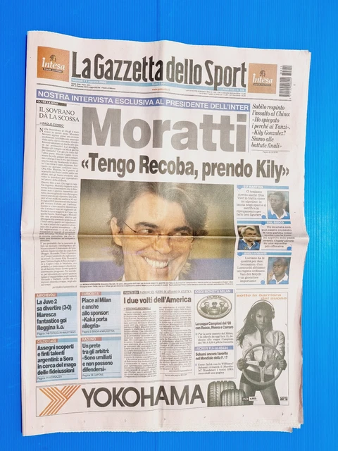 Gazzetta Dello Sport 11 Août 1978 - Antognoni, Moser, Saronni, Inter, Milan - Original Vintage