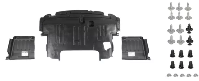 Plaque Couvercle Cache Protection Sous Moteur Set Pour Toyota Yaris 2005-2010 !