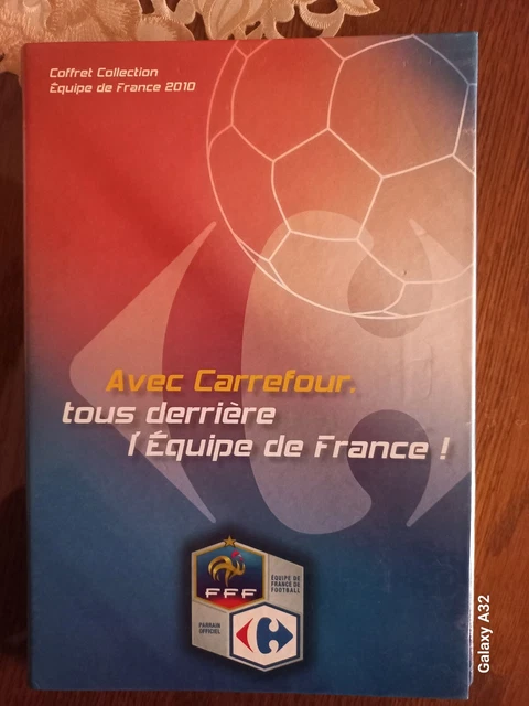 coffret-collection-carrefour-equipe-de-france-2010-vide-eur-7-00