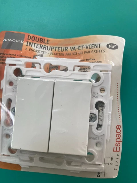 INTERRUPTEUR VA ET vient espace arnould rose ice ref 50525 EUR 12,00 - FR