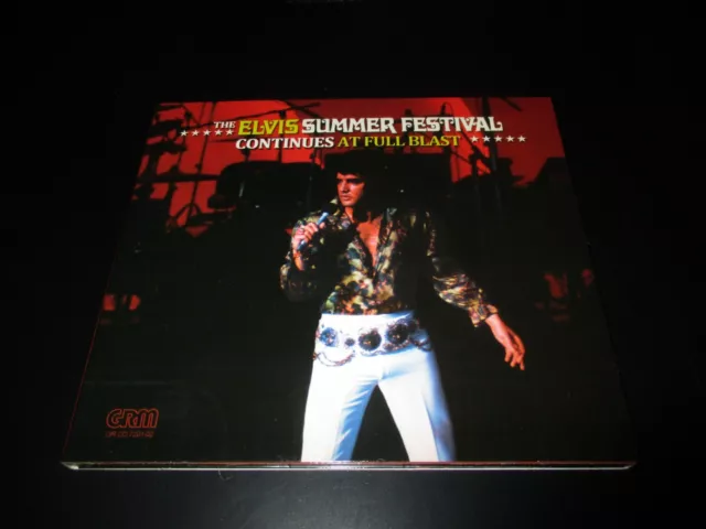 RARE! CD DIGIPACK "ELVIS PRESLEY : THE SUMMER FESTIVAL continues at FULL BLAST"